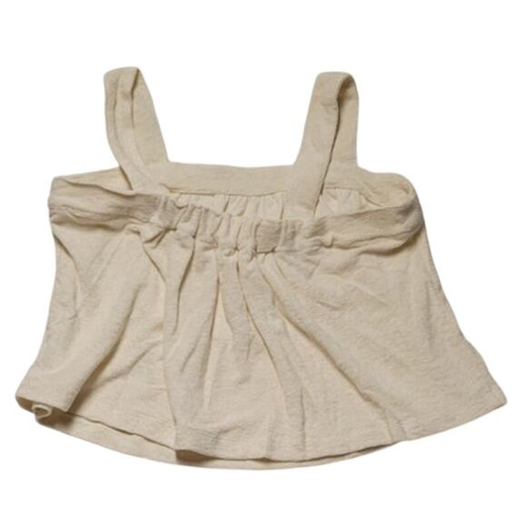 NWT Marine Layer Terry Out Tank Top Cloud Dancer Adjustable Straps Beachy - L - Picture 2 of 6